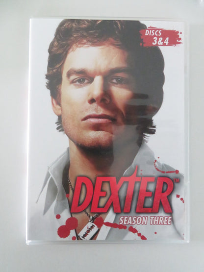 Dexter - Season Three (DVD BoxSet) Michael C. Hall Julie Benz 2008 Region 2 Movie posters