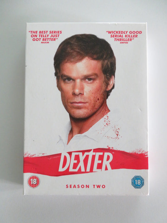 Dexter Season Two (DVD BoxSet) Michael C. Hall Jennifer Carpenter 2007 Region 2 Movie posters