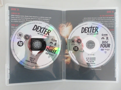 Dexter - The Fifth Season (DVD BoxSet) Michael C. Hall 2010 Region 2 Movie posters