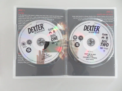 Dexter - The Fifth Season (DVD BoxSet) Michael C. Hall 2010 Region 2 Movie posters