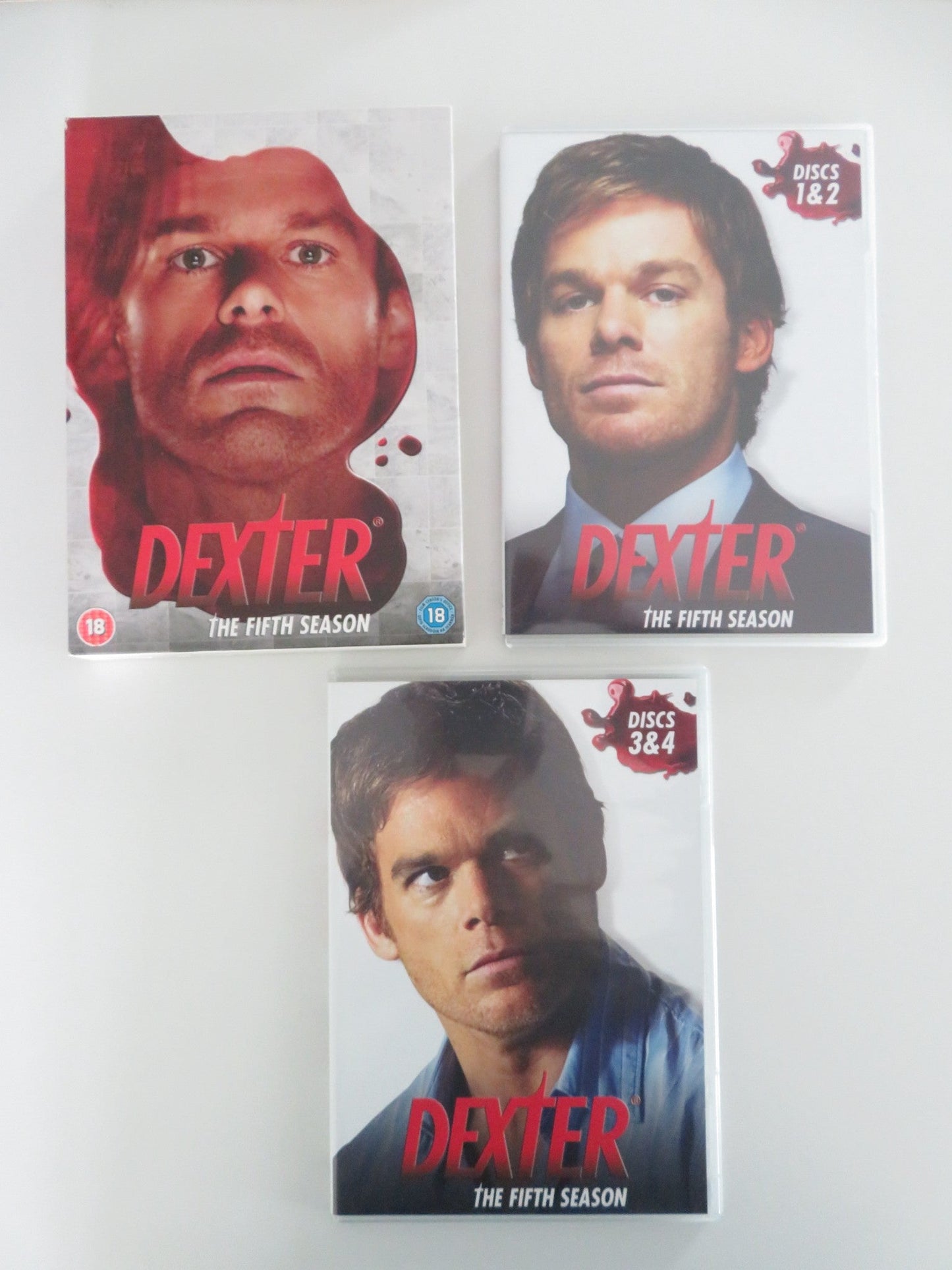 Dexter - The Fifth Season (DVD BoxSet) Michael C. Hall 2010 Region 2 Movie posters