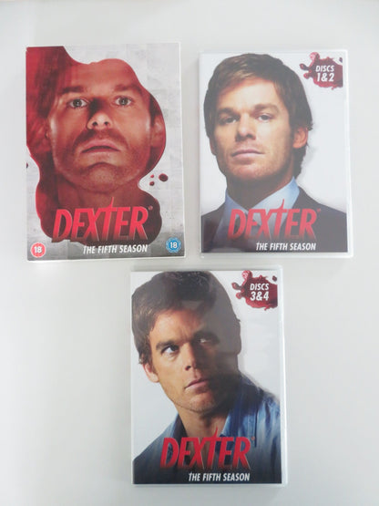 Dexter - The Fifth Season (DVD BoxSet) Michael C. Hall 2010 Region 2 Movie posters
