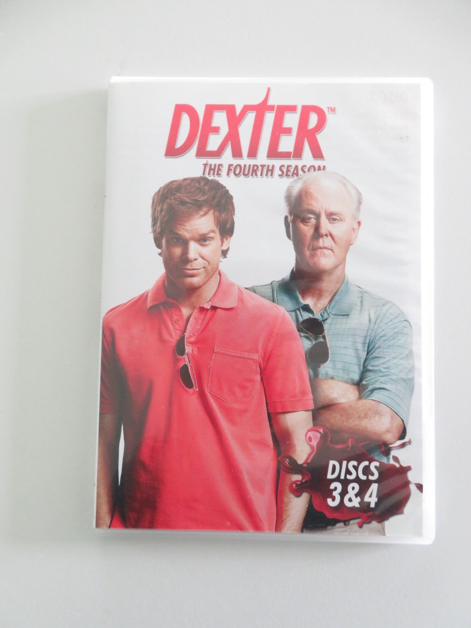 Dexter - The Fourth Season (DVD BoxSet) Michael C. Hall J. Lithgow 2009 Region 2 Movie posters