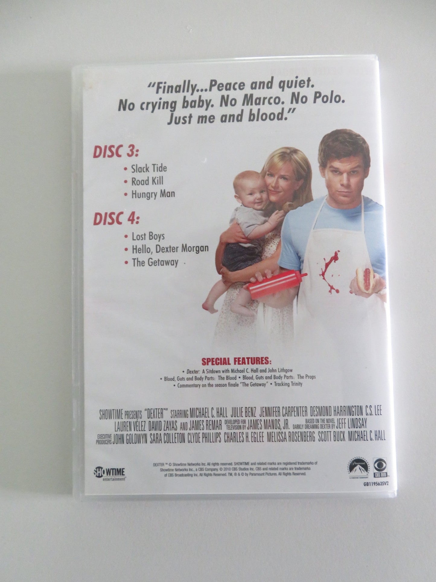 Dexter - The Fourth Season (DVD BoxSet) Michael C. Hall J. Lithgow 2009 Region 2 Movie posters