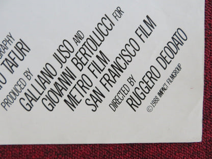 DIAL HELP POSTER FOLDED CHARLOTTE LEWIS MARCELLO MODUNGO 1988 Rendezvous Cinema Movie posters