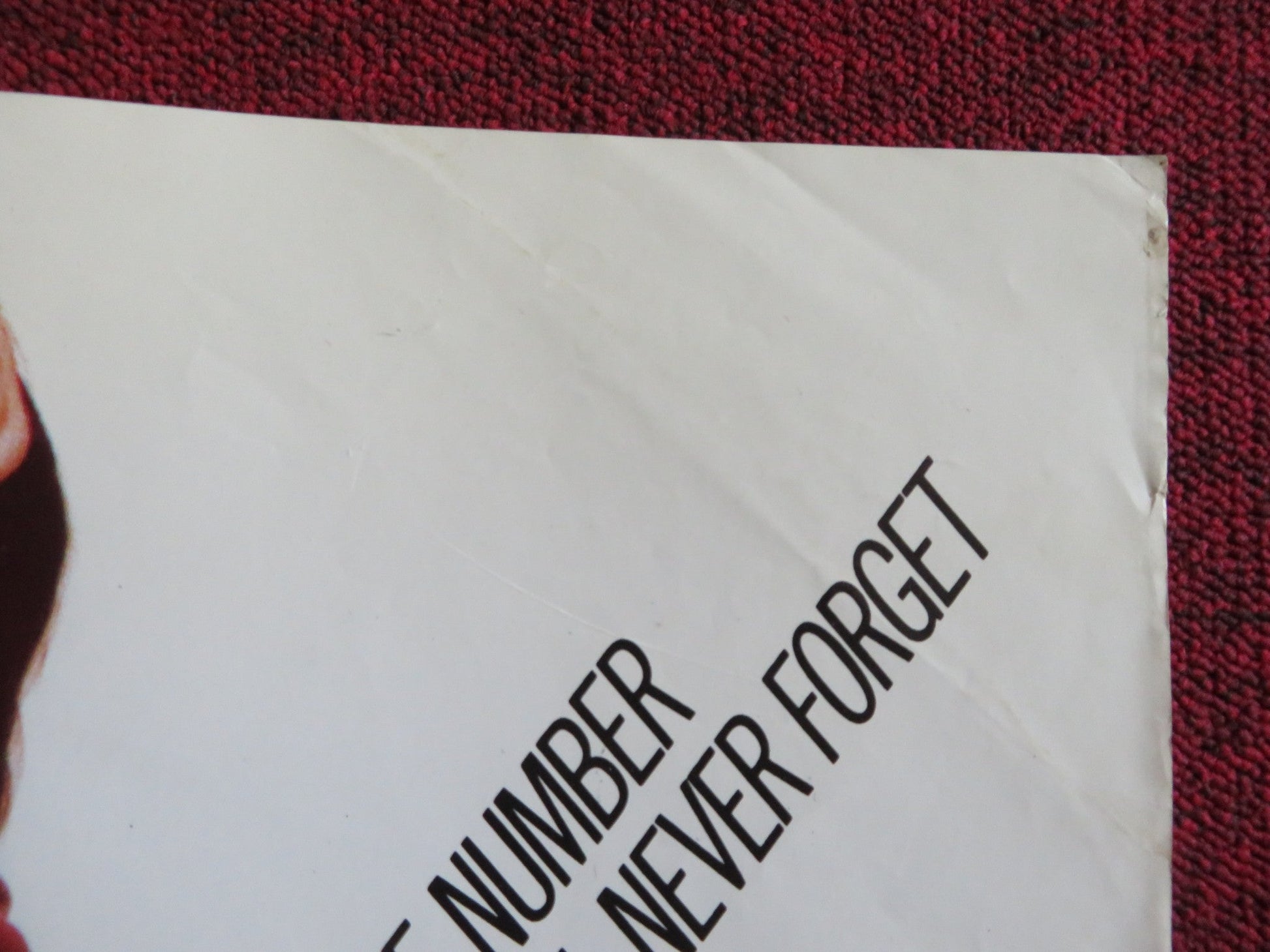 DIAL HELP POSTER FOLDED CHARLOTTE LEWIS MARCELLO MODUNGO 1988 Rendezvous Cinema Movie posters