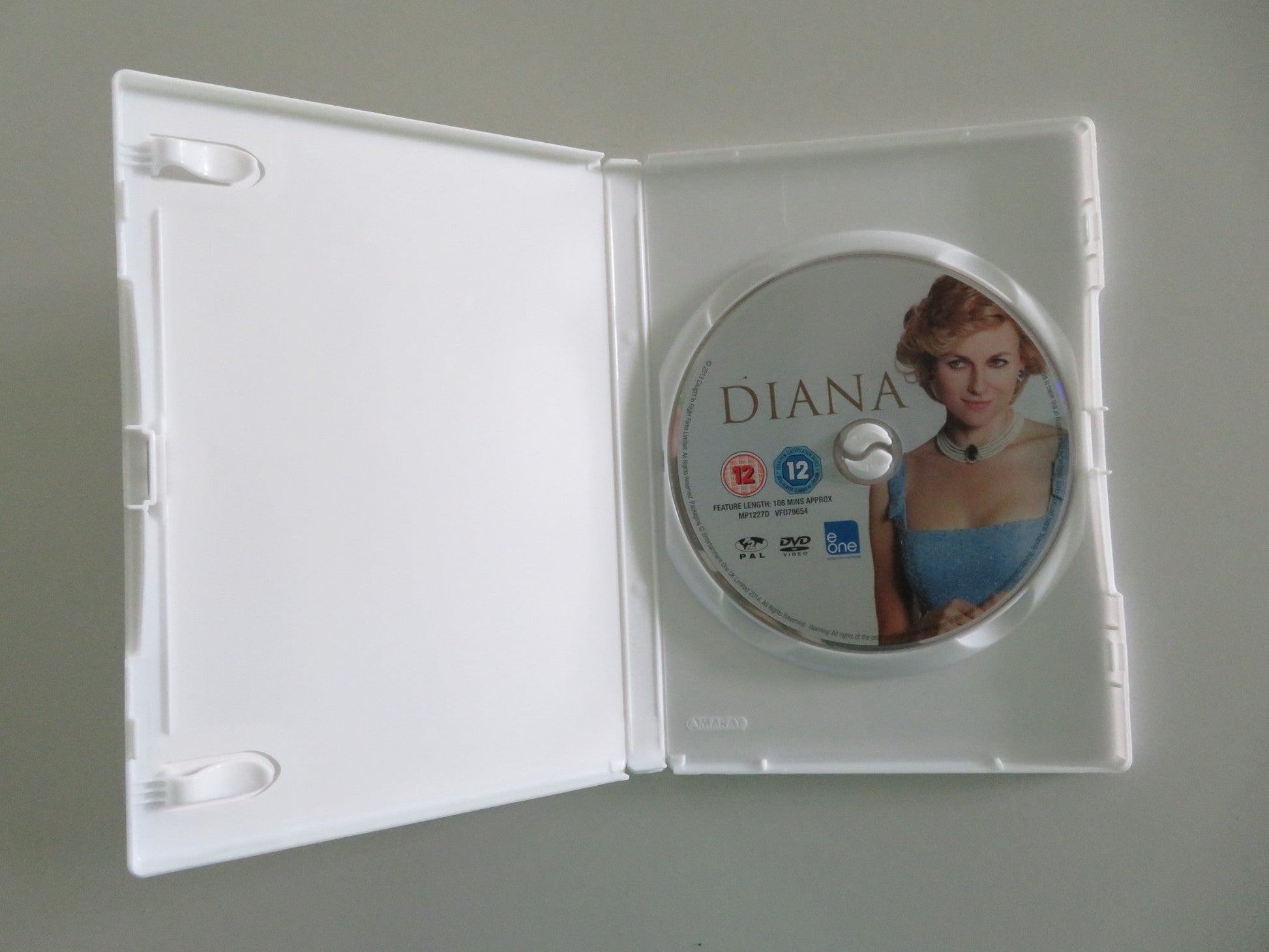 DIANA (DVD) NAOMI WATTS CAS ANVAR 2013 REGION 2 Movie posters