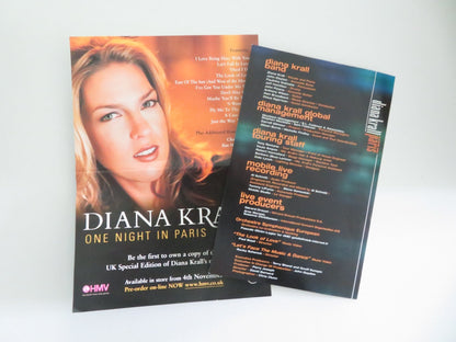 Diana Krall: Live in Paris (DVD) Diana Krall John Clayton 2001 Region 1 Movie posters