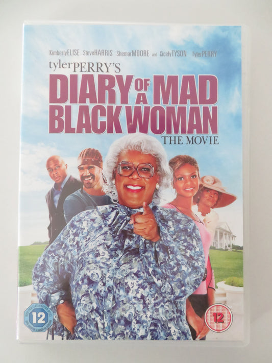 Diary of a Mad Black Woman (DVD) Kimberly Elise Tyler Perry 2005 Region 2 Movie posters
