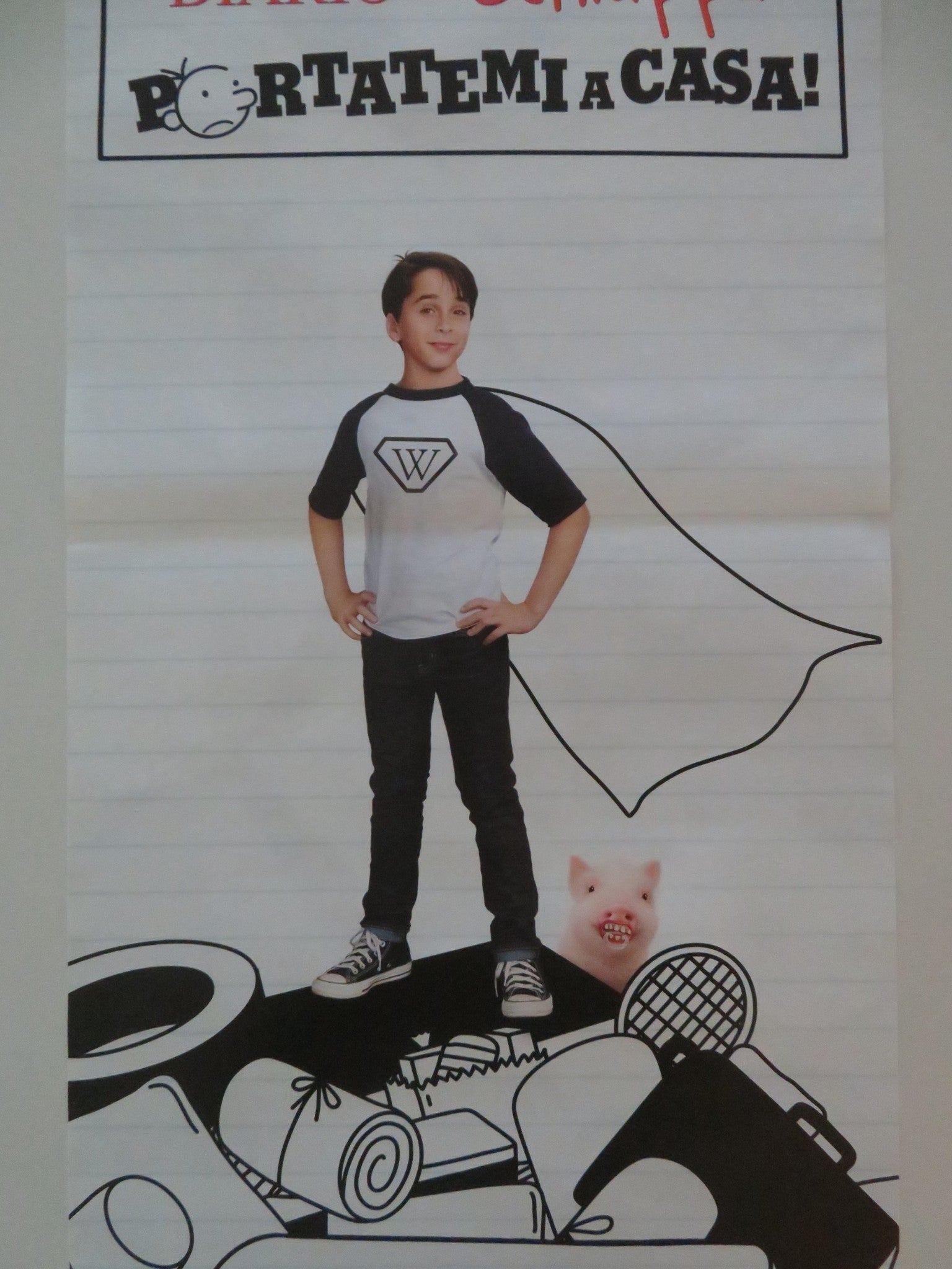 DIARY OF A WIMPY KID: THE LONG HAUL ITALIAN LOCANDINA POSTER JASON DRUCKER 2017 Movie posters