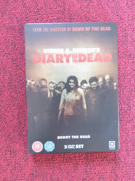 DIARY OF THE DEAD - TIN (DVD) SCHROEDER TODD LAURA DE CARTERET 2007 REGION 2 Rendezvous Cinema Movie posters