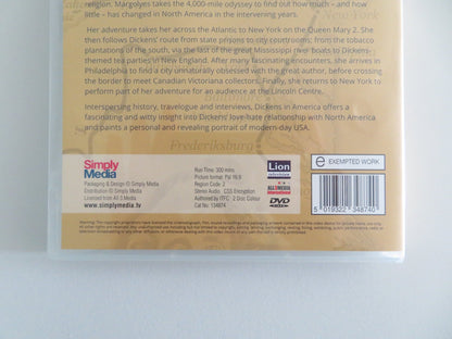 DICKENS IN AMERICA (DVD) MIRIAM MARGOLYES NATHANIEL PARKER 2005 REGION 2 Movie posters