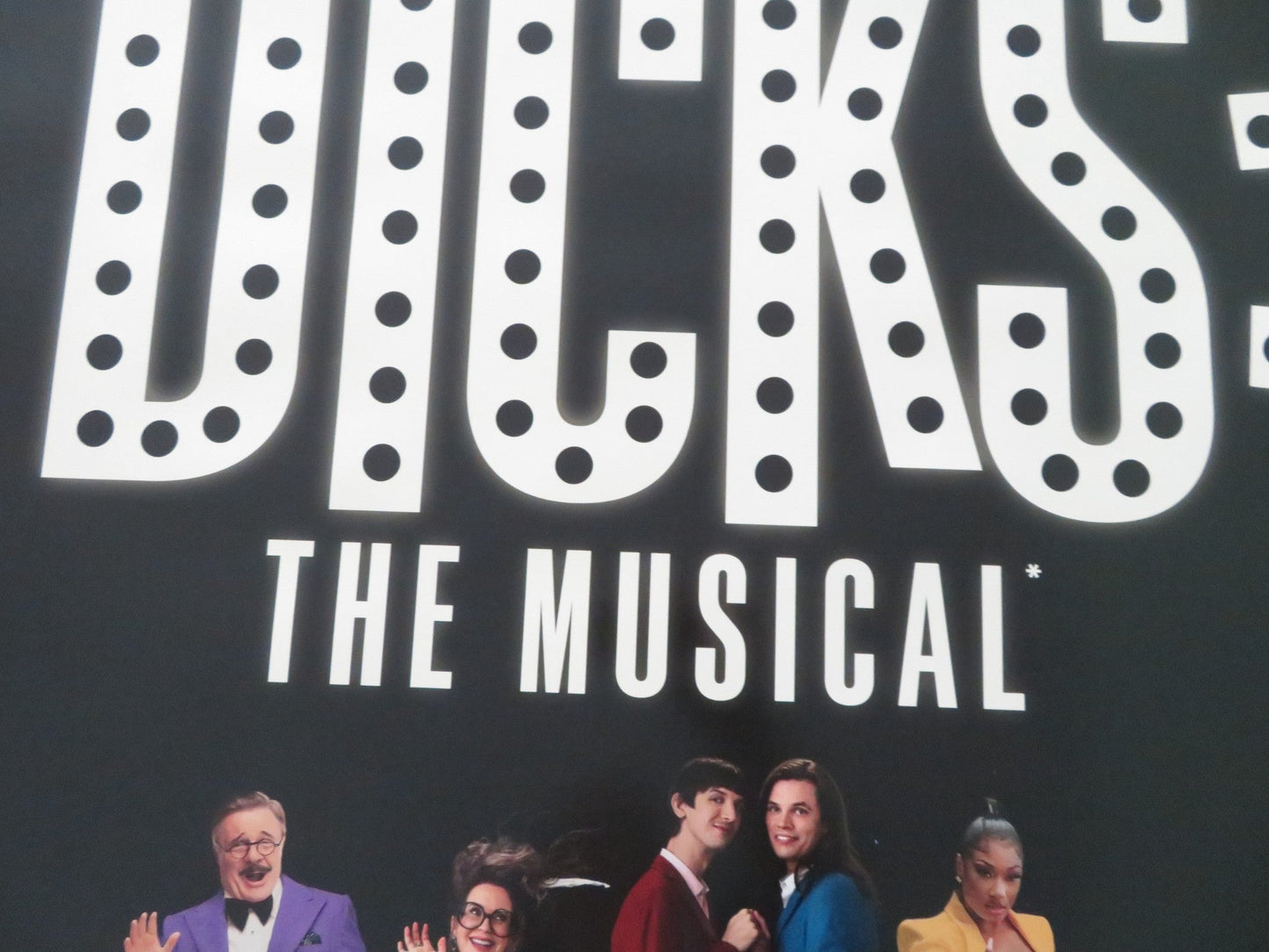 DICKS: THE MUSICAL US ONE SHEET ROLLED POSTER JOSH SHARP AARON JACKSON 2023 Rendezvous Cinema Movie posters