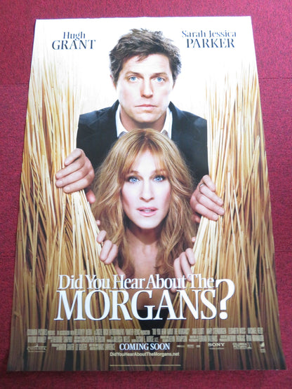 DID YOU HEAR ABOUT THE MORGANS? US ONE SHEET ROLLED POSTER HUGH GRANT 2009 Rendezvous Cinema Movie posters