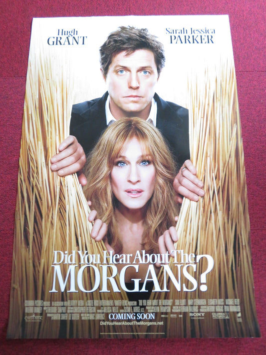 DID YOU HEAR ABOUT THE MORGANS? US ONE SHEET ROLLED POSTER HUGH GRANT 2009 Rendezvous Cinema Movie posters
