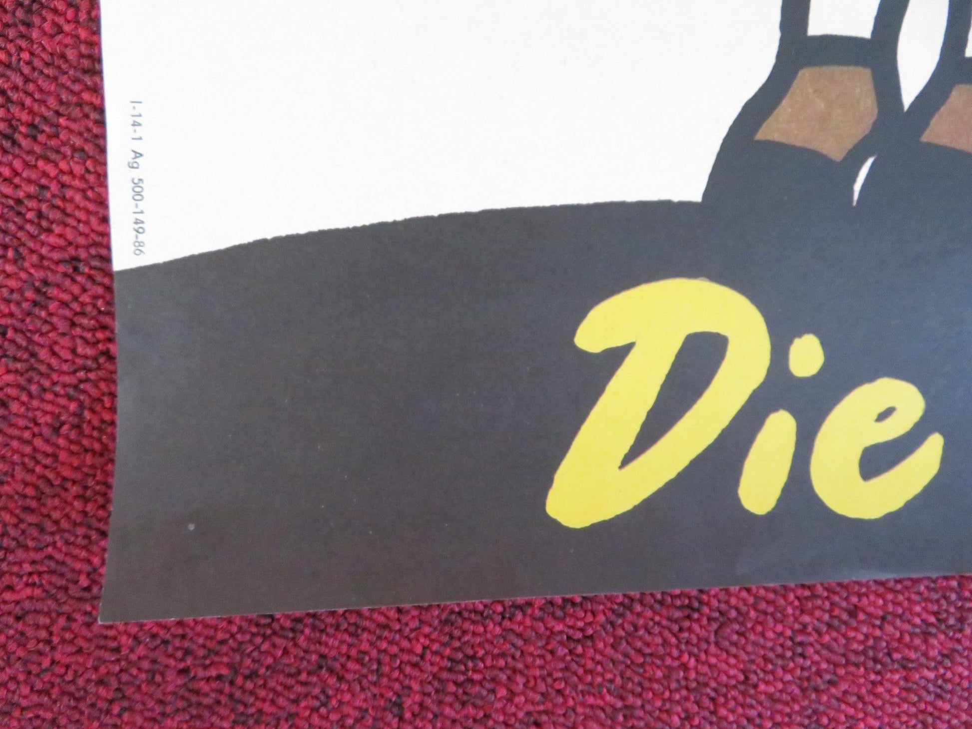 DIE BESTECHLICHEN / MY NEW PARTNER GERMAN POSTER ROLLED PHILIPPE NOIRET 1986 Rendezvous Cinema Movie posters