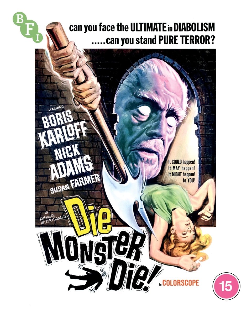 DIE, MONSTER, DIE! [BLU - RAY] REGION B Movie posters
