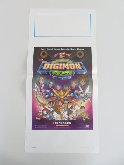Digimon: The Movie Italian Locandina Poster Lara Jill Miller Joshua Seth 2000 Movie posters