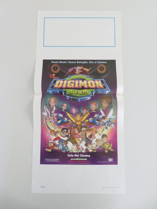 Digimon: The Movie Italian Locandina Poster Lara Jill Miller Joshua Seth 2000 Movie posters