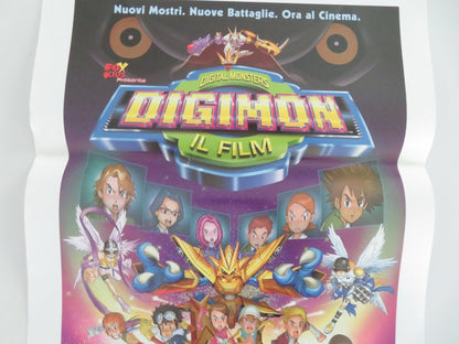Digimon: The Movie Italian Locandina Poster Lara Jill Miller Joshua Seth 2000 Movie posters