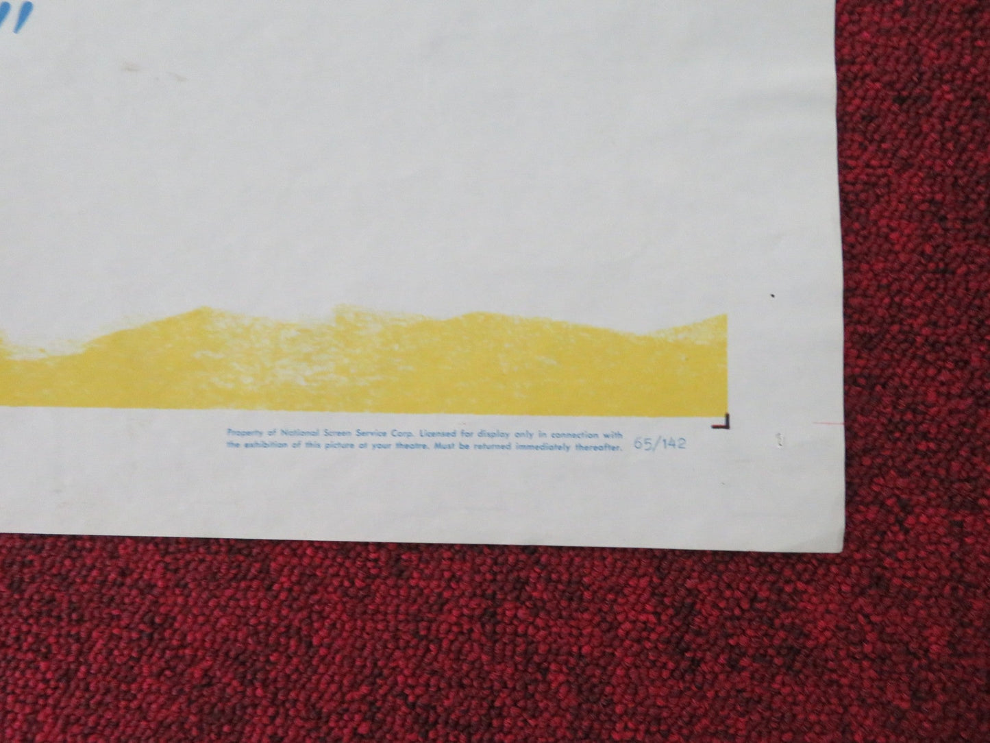 DINGAKA FOLDED US ONE SHEET POSTER STANLEY BAKER JULIET PROWSE 1965 Movie posters