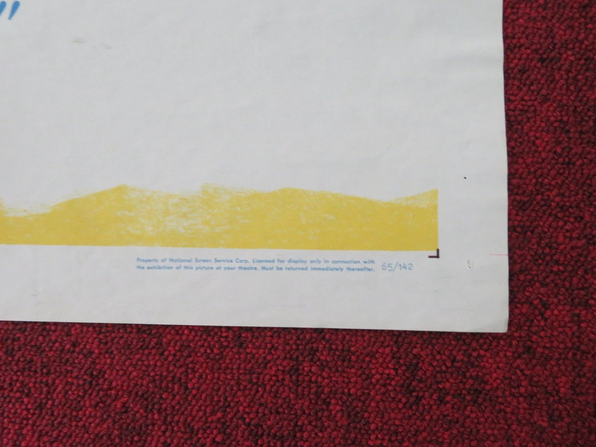 DINGAKA FOLDED US ONE SHEET POSTER STANLEY BAKER JULIET PROWSE 1965 Movie posters