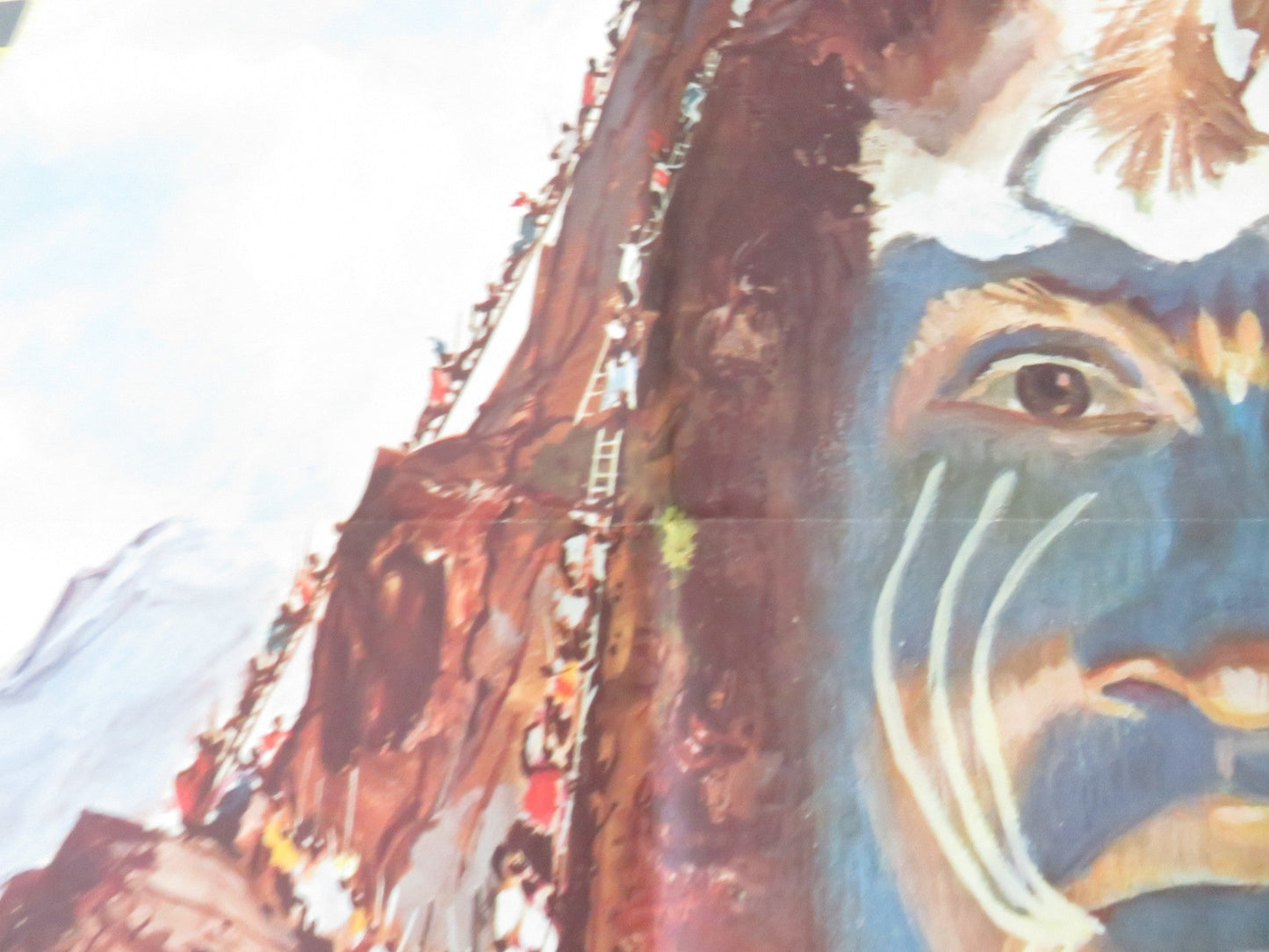 DINGAKA FOLDED US ONE SHEET POSTER STANLEY BAKER JULIET PROWSE 1965 Movie posters