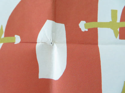 DINGAKA FOLDED US ONE SHEET POSTER STANLEY BAKER JULIET PROWSE 1965 Movie posters