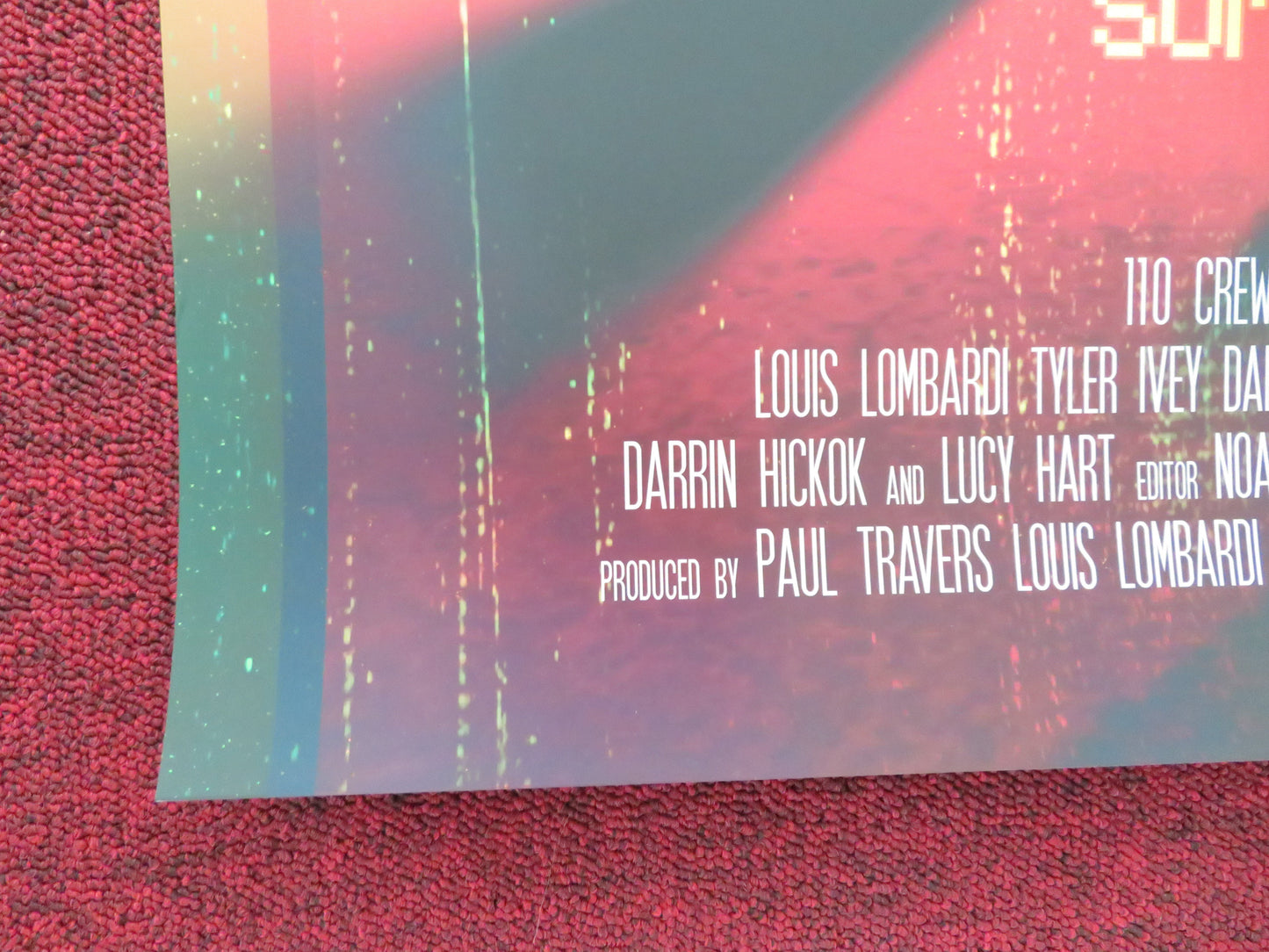 Director's Cut US One Sheet Rolled Poster Louis Lombardi Tyler Ivey 2024 Movie posters
