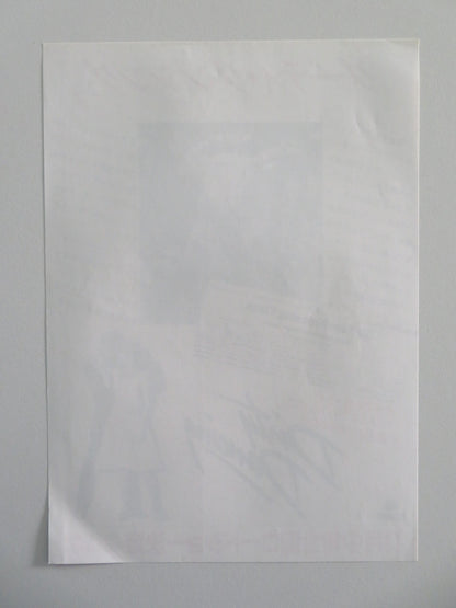 DIRTY DANCING JAPANESE CHIRASHI (B5) POSTER PATRICK SWAYZE JENNIFER GREY 1987 Movie posters