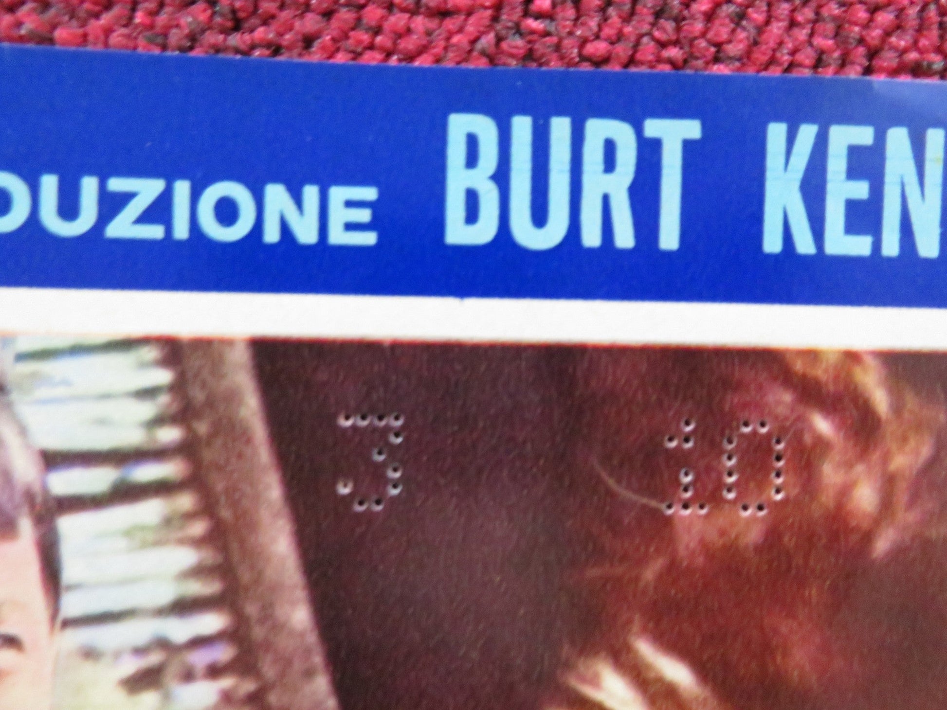 DIRTY DINGUS MAGEE - C ITALIAN FOTOBUSTA POSTER FRANK SINATRA G. KENNEDY 1970 Rendezvous Cinema Movie posters