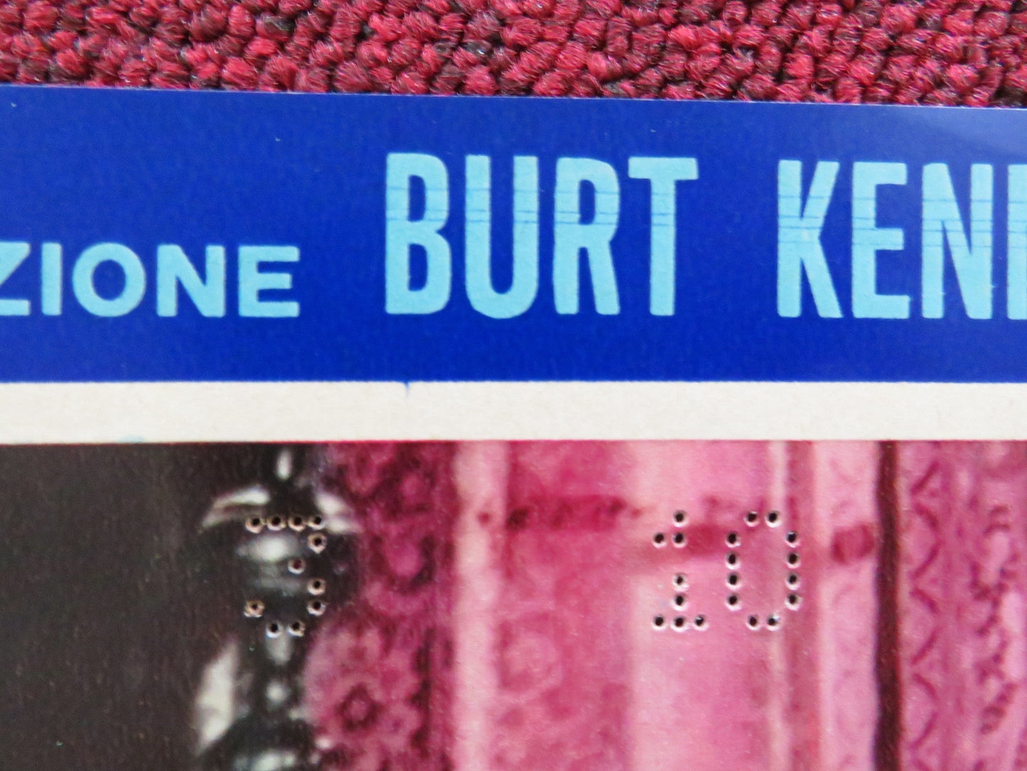 DIRTY DINGUS MAGEE - D ITALIAN FOTOBUSTA POSTER FRANK SINATRA G. KENNEDY 1970 Rendezvous Cinema Movie posters