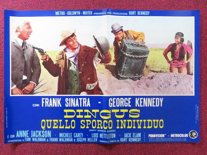 DIRTY DINGUS MAGEE - G ITALIAN FOTOBUSTA POSTER FRANK SINATRA G. KENNEDY 1970 Rendezvous Cinema Movie posters