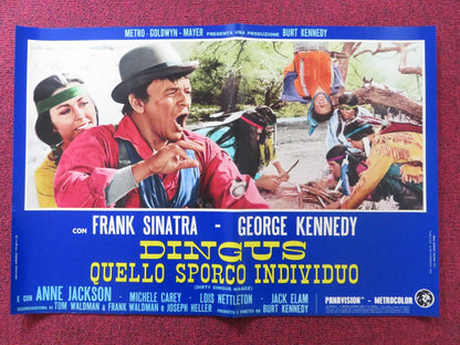 DIRTY DINGUS MAGEE - H ITALIAN FOTOBUSTA POSTER FRANK SINATRA G. KENNEDY 1970 Rendezvous Cinema Movie posters