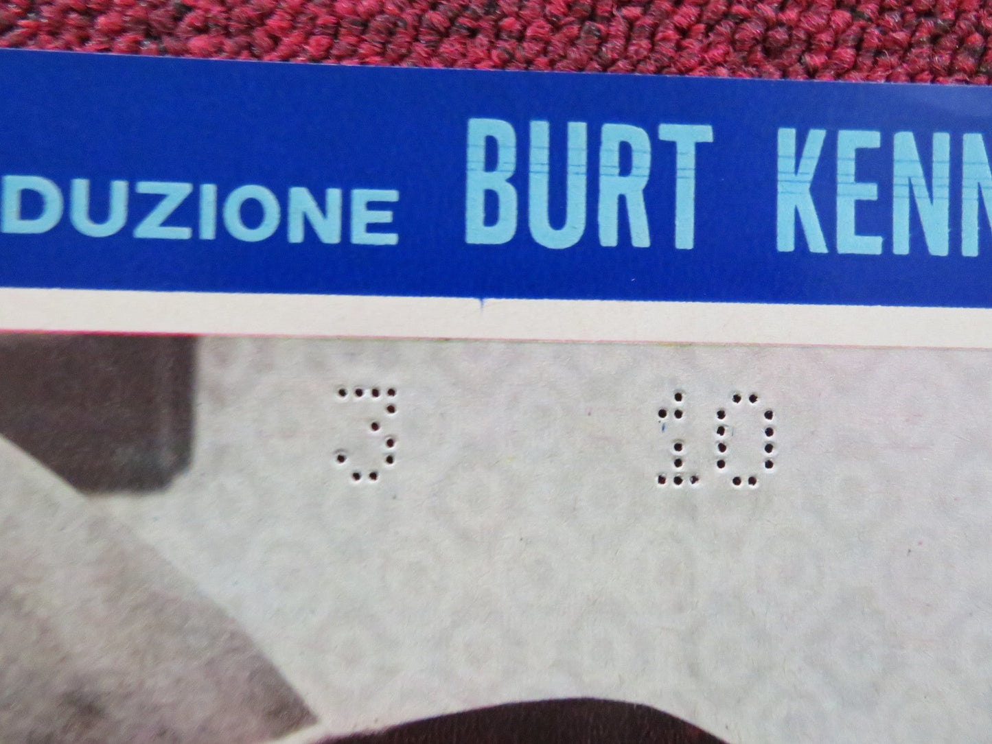 DIRTY DINGUS MAGEE - I ITALIAN FOTOBUSTA POSTER FRANK SINATRA G. KENNEDY 1970 Rendezvous Cinema Movie posters