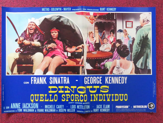 DIRTY DINGUS MAGEE - J ITALIAN FOTOBUSTA POSTER FRANK SINATRA G. KENNEDY 1970 Rendezvous Cinema Movie posters