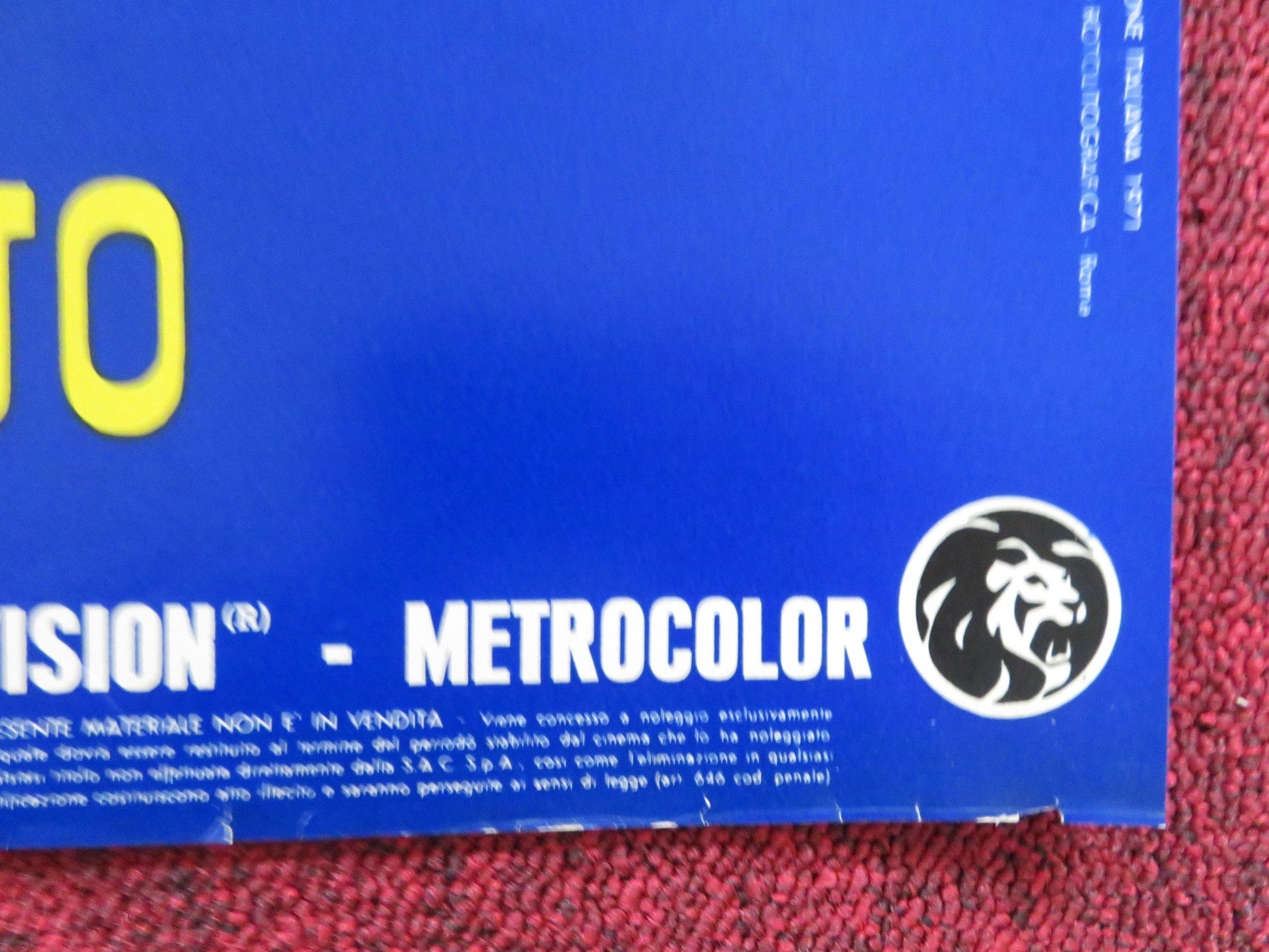 DIRTY DINGUS MAGEE - J ITALIAN FOTOBUSTA POSTER FRANK SINATRA G. KENNEDY 1970 Rendezvous Cinema Movie posters