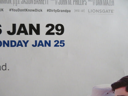 DIRTY GRANDPA US ONE SHEET ROLLED POSTER ROBERT DE NIRO ZAC EFRON 2016 Rendezvous Cinema Movie posters