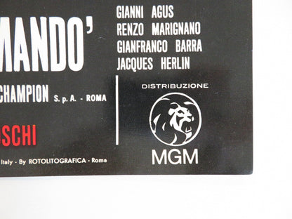 DIRTY WEEKEND - F ITALIAN FOTOBUSTA POSTER OLIVER REED MARCELLO MASTROIANNI 1973 Rendezvous Cinema Movie posters