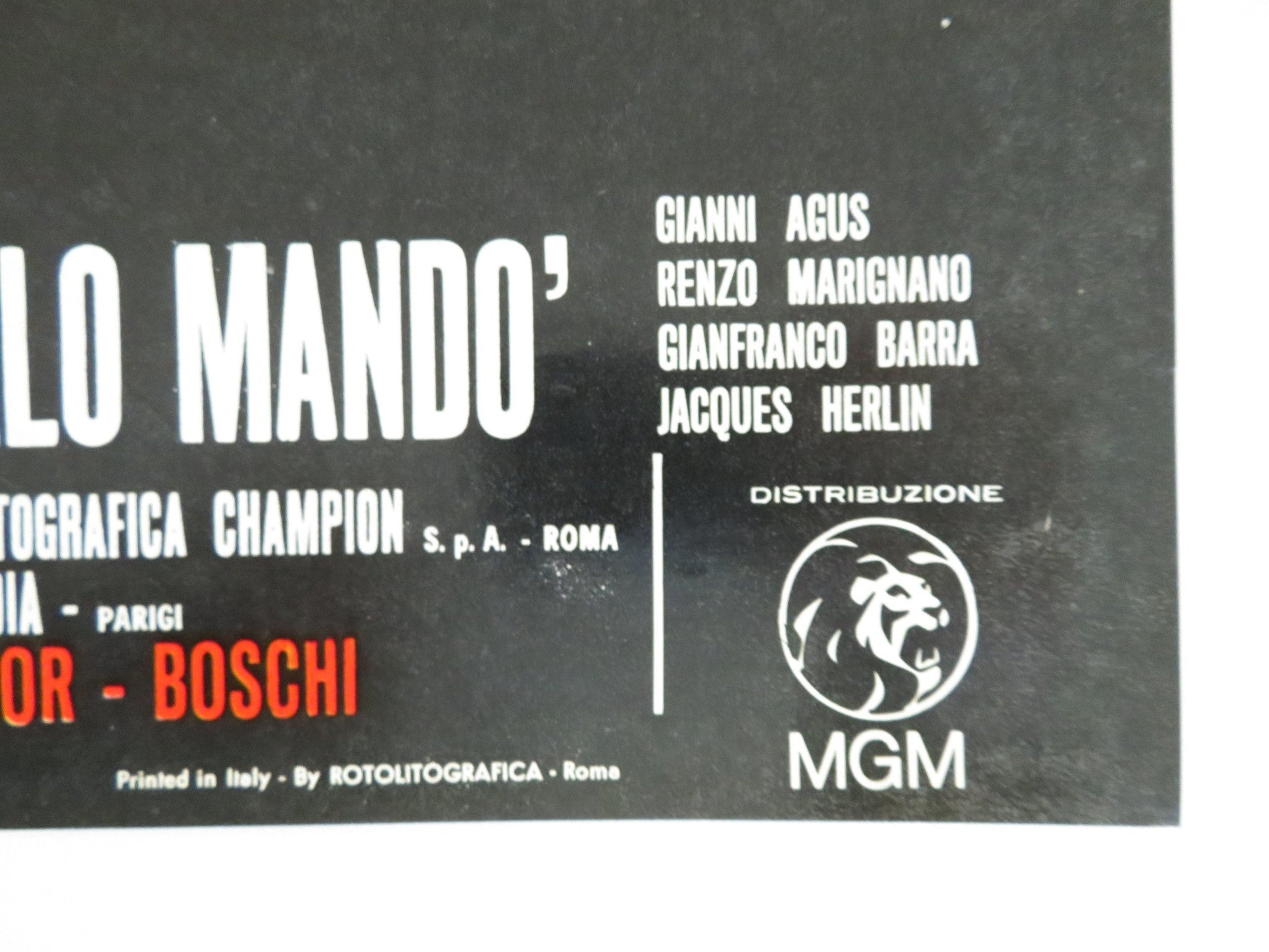 DIRTY WEEKEND - G ITALIAN FOTOBUSTA POSTER OLIVER REED MARCELLO MASTROIANNI 1973 Rendezvous Cinema Movie posters