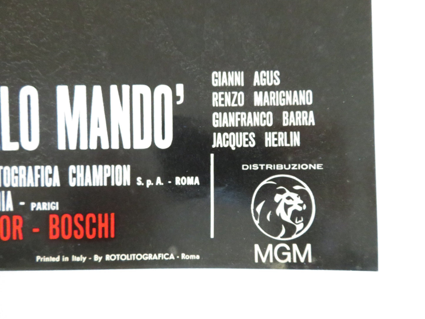 DIRTY WEEKEND - I ITALIAN FOTOBUSTA POSTER OLIVER REED MARCELLO MASTROIANNI 1973 Rendezvous Cinema Movie posters