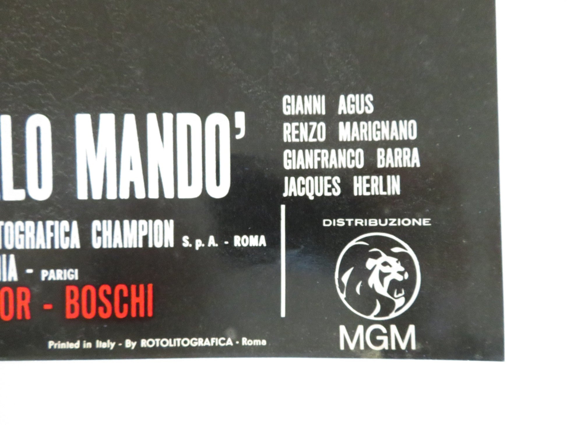 DIRTY WEEKEND - I ITALIAN FOTOBUSTA POSTER OLIVER REED MARCELLO MASTROIANNI 1973 Rendezvous Cinema Movie posters
