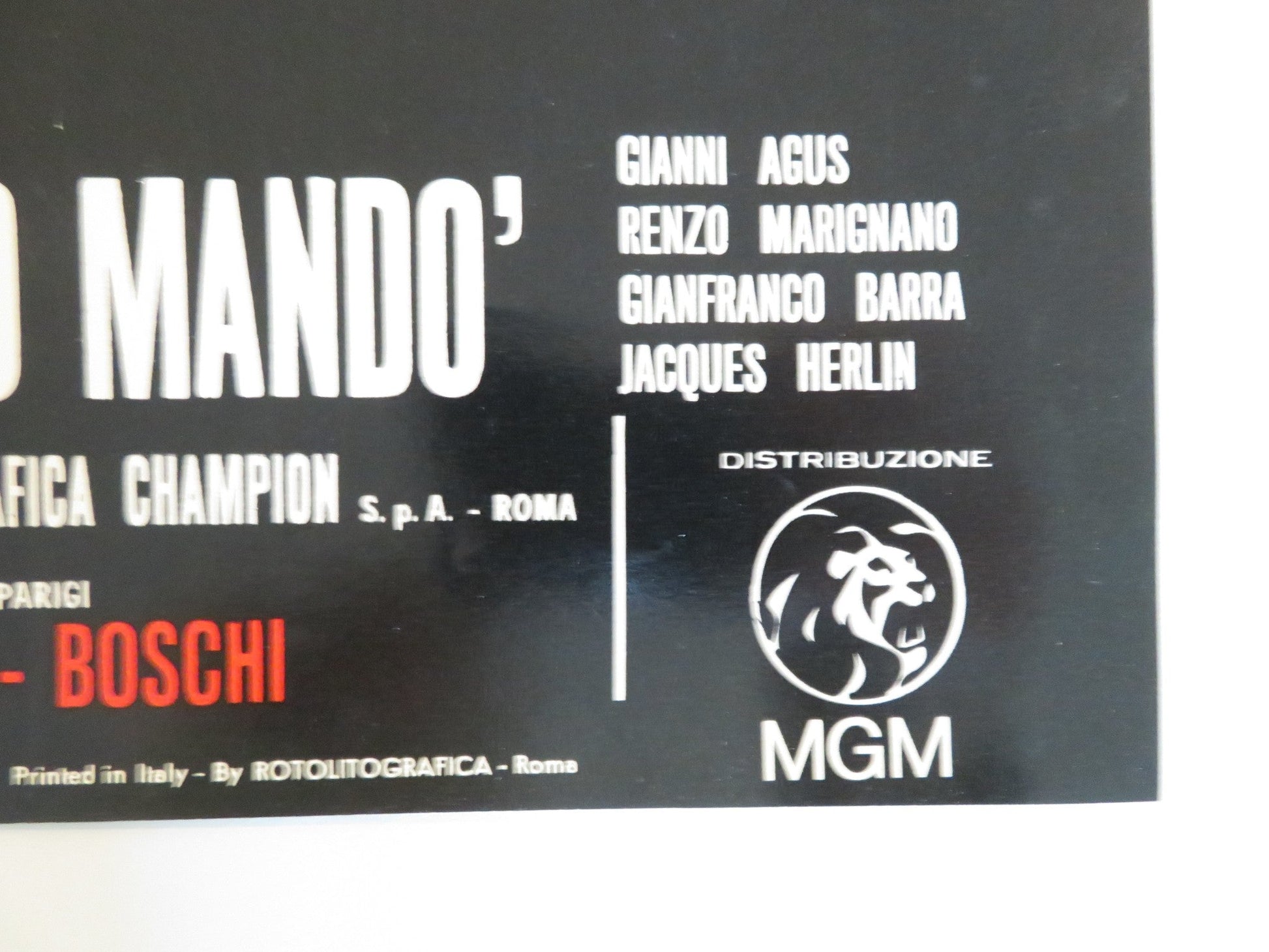 DIRTY WEEKEND - J ITALIAN FOTOBUSTA POSTER OLIVER REED MARCELLO MASTROIANNI 1973 Rendezvous Cinema Movie posters