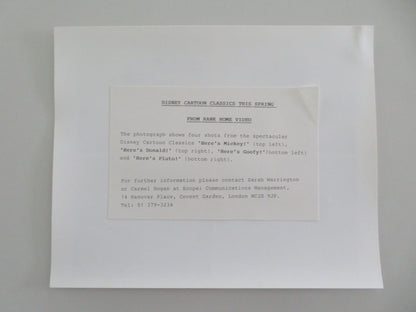 DISNEY CARTOON CLASSICS MOVIE STILL PHOTO DISNEY MICKEY DONALD GOOFY PLUTO Movie posters