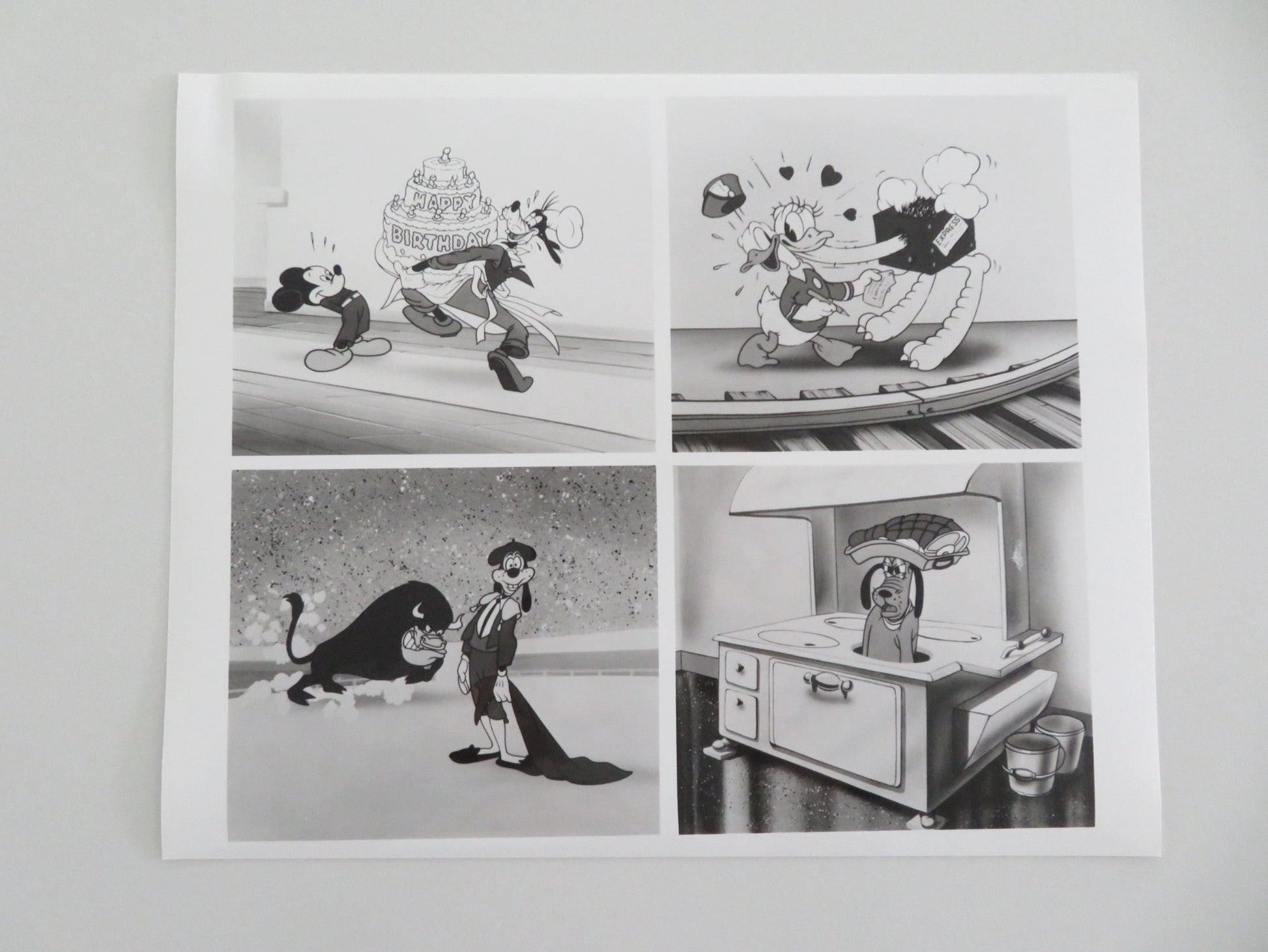 DISNEY CARTOON CLASSICS MOVIE STILL PHOTO DISNEY MICKEY DONALD GOOFY PLUTO Movie posters