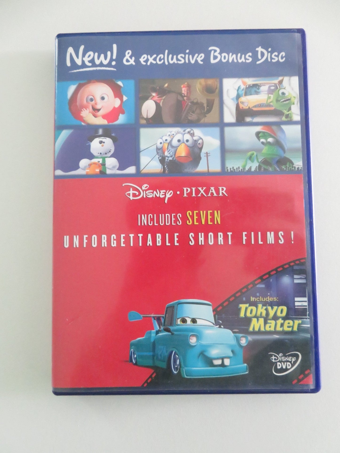 Disney Pixar Seven Unforgettable Short Films! (DVD) Region 2 Movie posters
