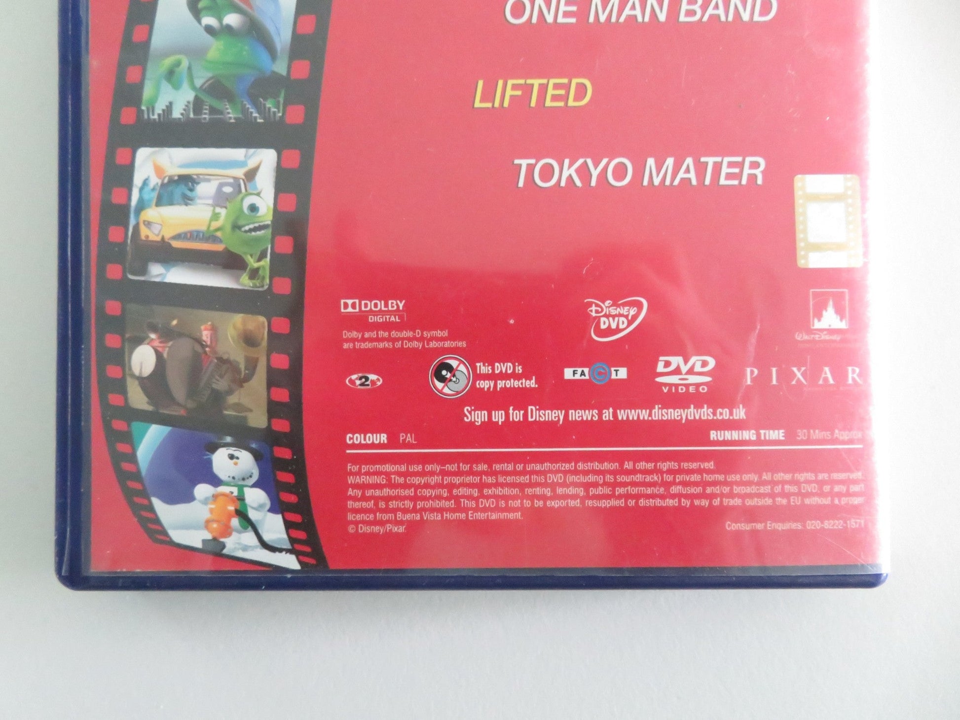 Disney Pixar Seven Unforgettable Short Films! (DVD) Region 2 Movie posters