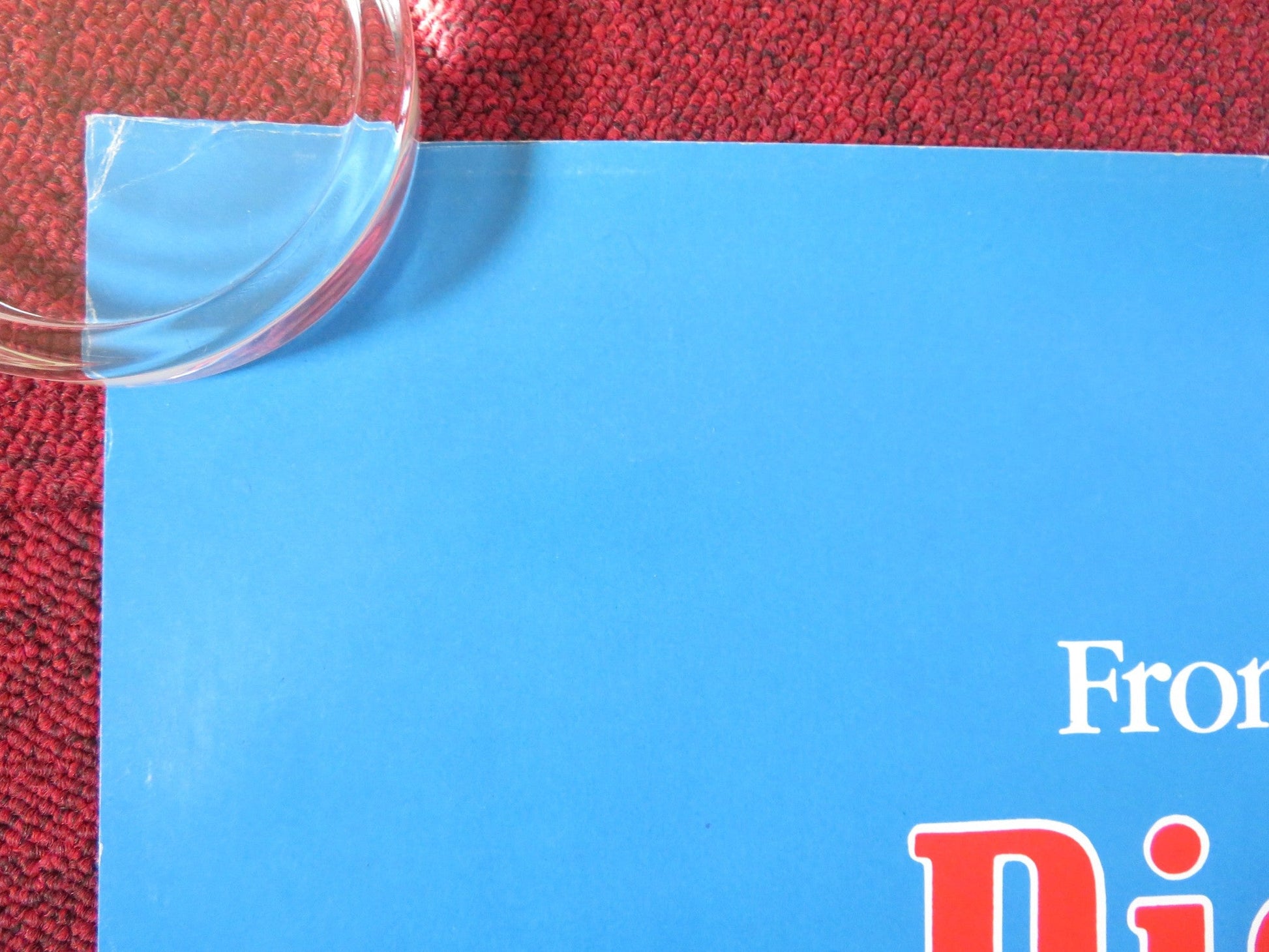 DISORGANIZED CRIME VHS VIDEO POSTER ROLLED HOYT AXTON LOU DIAMOND PHILLIPS 1989 Rendezvous Cinema Movie posters