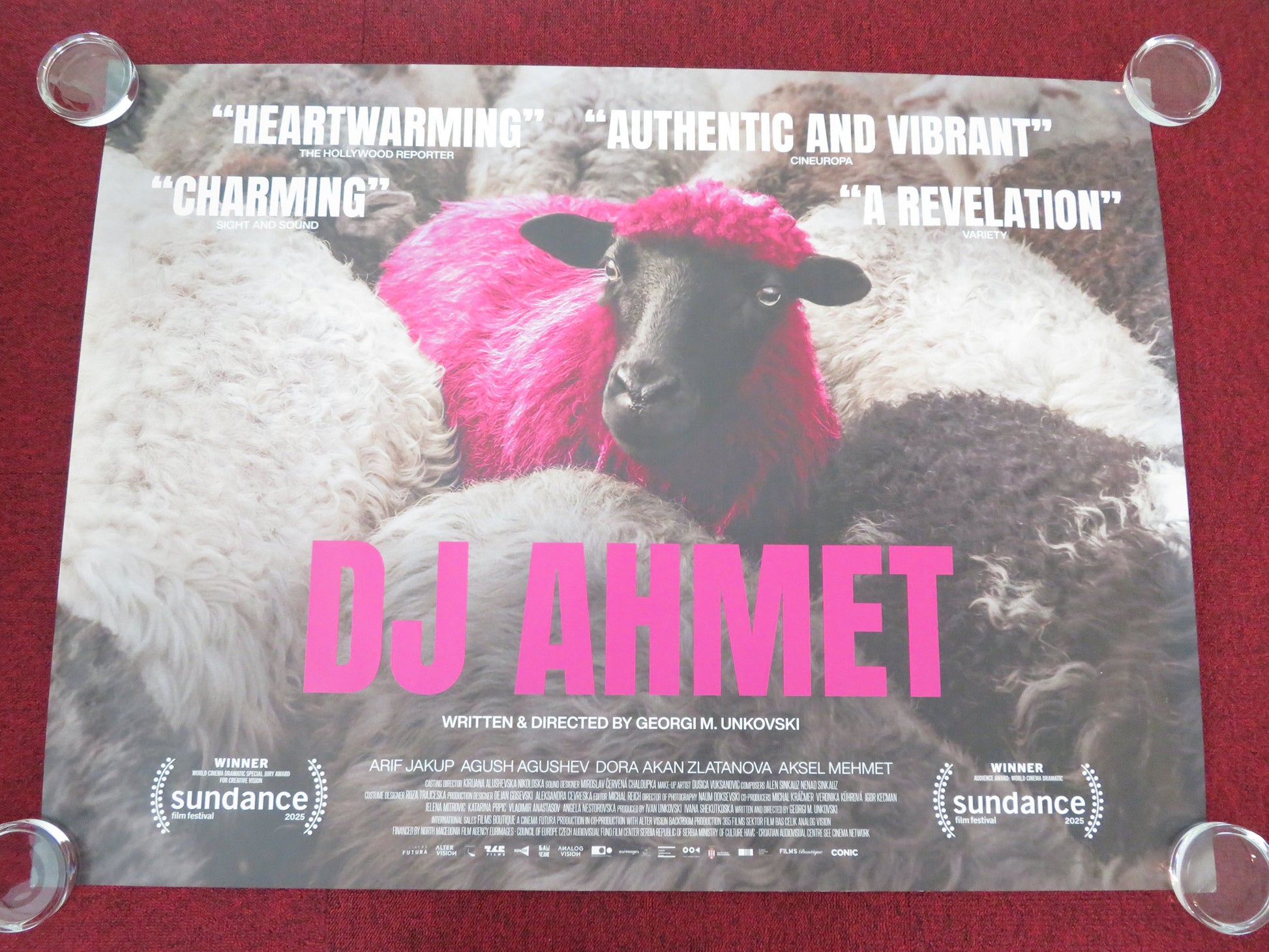 DJ Ahmet UK Quad Rolled Poster Arif Jakup Agush Agushev 2025 Movie posters