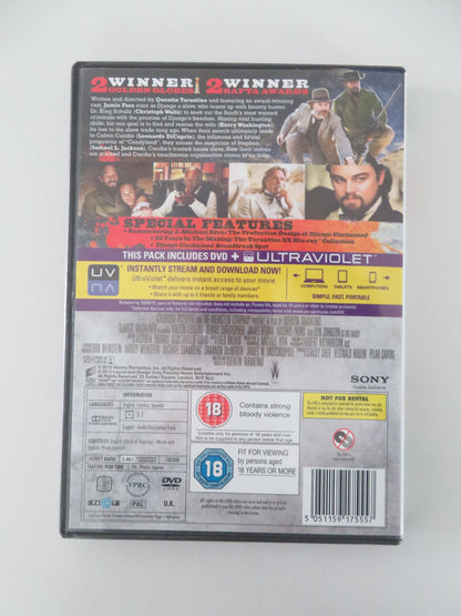 Django Unchained (DVD) Jamie Foxx, Christoph Waltz, L. DiCaprio 2012 Region 2 Movie posters